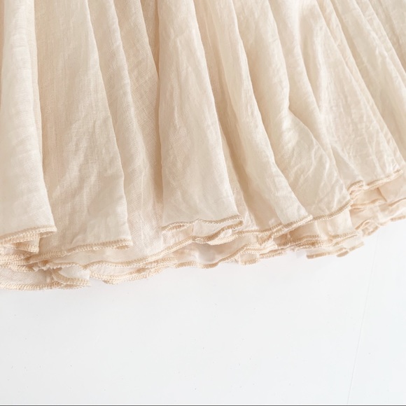 Free People Gauze Swingy Flare Mini Skirt - Picture 5 of 8